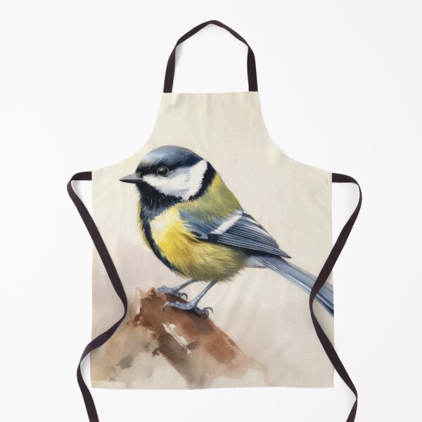 Item preview, Great Tit Watercolour designed and sold by EmilyDayDreams.