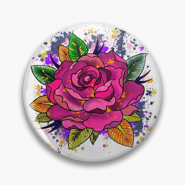 Item preview, Multicolored rose designed and sold by Shana Gardner.