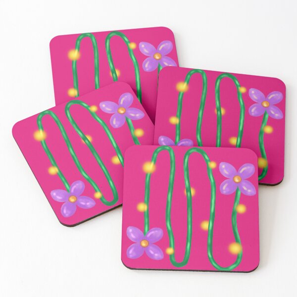 Item preview, Fireflies and flowers designed and sold by . Eazypanda ..