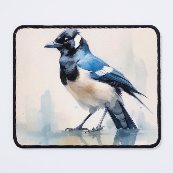 Item preview, Magpie Watercolour designed and sold by EmilyDayDreams.
