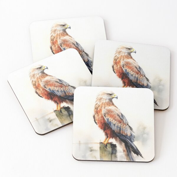 Item preview, Red Kite Watercolour designed and sold by EmilyDayDreams.