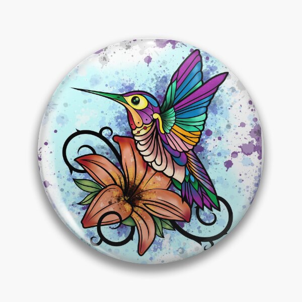 Item preview, Hummingbird & Lily designed and sold by Shana Gardner.