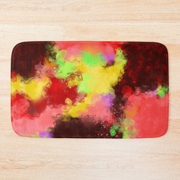Item preview, Colors In Crimson - Red Colorful Abstract Art designed and sold by Joey Santiago.