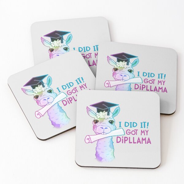 Item preview, I Did It! Got My Dipllama designed and sold by jitterfly.