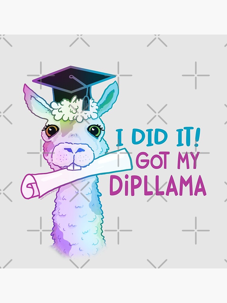 Senior Graduation Tshirt 2019 Got My Dip-Llama Diploma Shirt Senior Graduation Tshirt 2019 Got My Dip-Llama Diploma Shirt