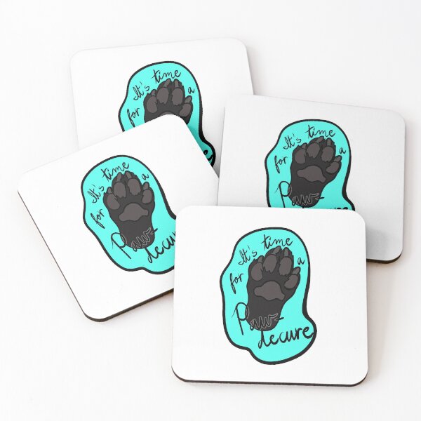 Item preview, Pawdecure Black Paw designed and sold by DogStylistVibes.