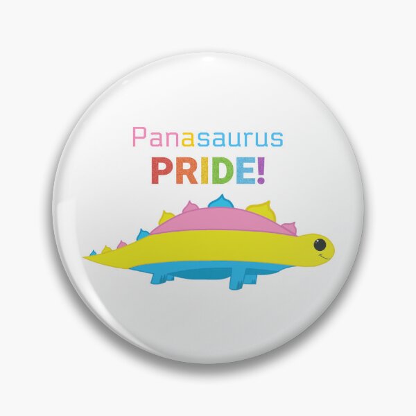 Item preview, Panasaurus Pride Pan Dinosaur designed and sold by eliana01019.