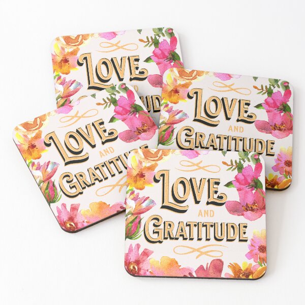 Item preview, Love and Gratitude designed and sold by Printriff.
