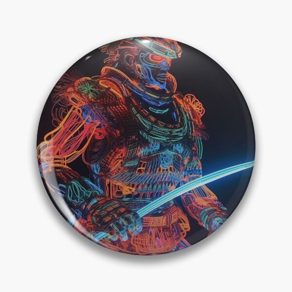 Item preview, Neon Samurai  designed and sold by DR Lit Huan.