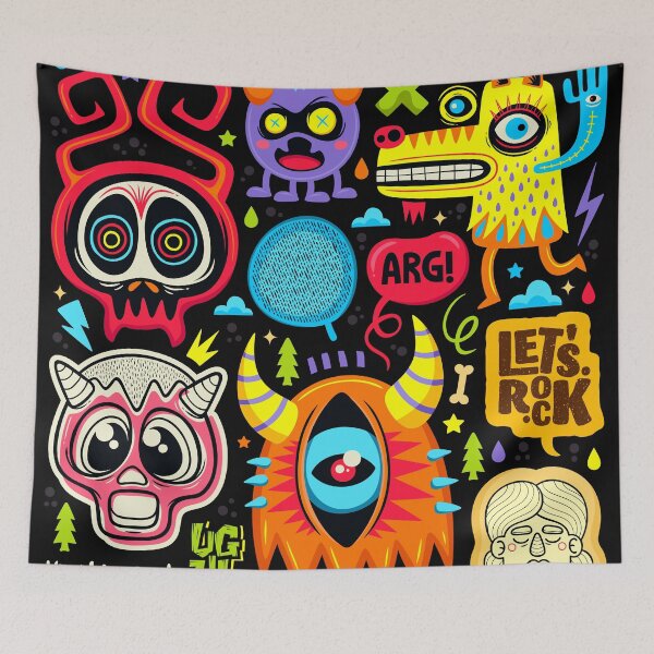 Item preview, Doodle Characters designed and sold by Vector Scout Lab.