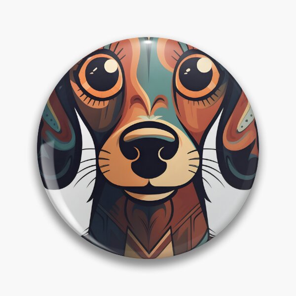 Item preview, Dachshund Tiki Mask "Lucy" designed and sold by TaoOfTiki.