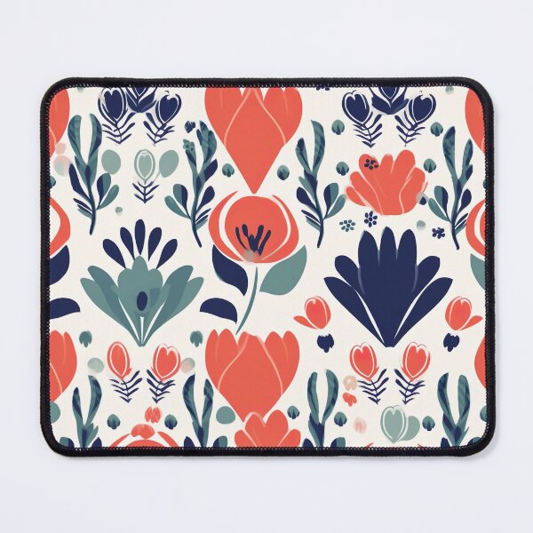 Item preview, Scandinavian Tulip flower - floral pattern designed and sold by ZolwPodroznik.