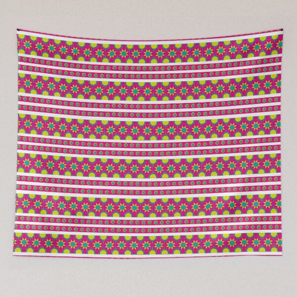 Item preview, star pattern and vibrant colors designed and sold by Kimdavinci.