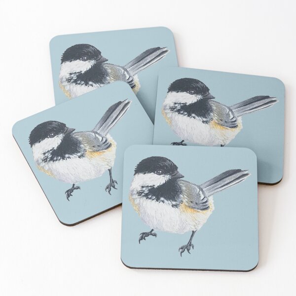 Item preview, Chickadee Drawing designed and sold by Emily Bickell.