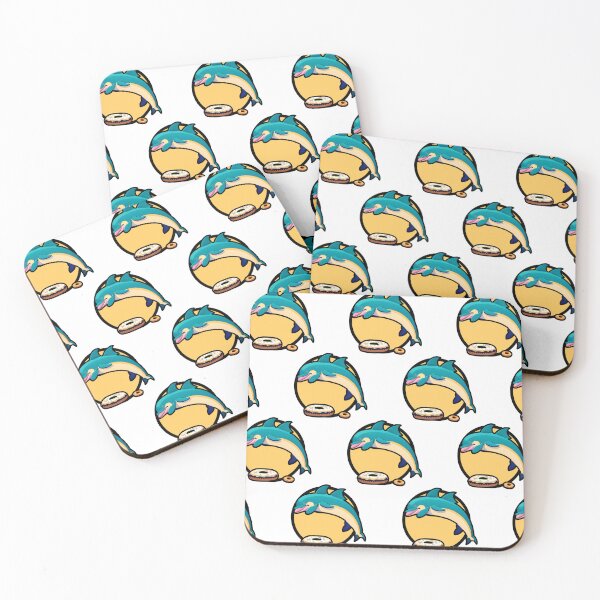 Item preview, Cute Dolphin With Donuts designed and sold by AgataKaja.