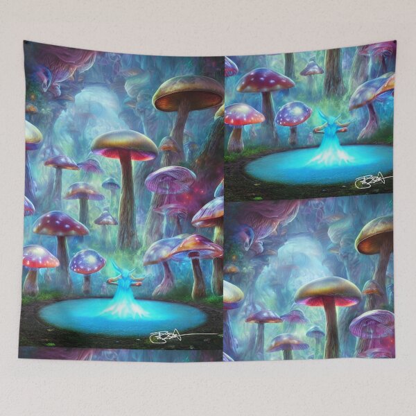 Item preview, Mushroom Fairyland Fantasy 2 designed and sold by Benito Del Ray.