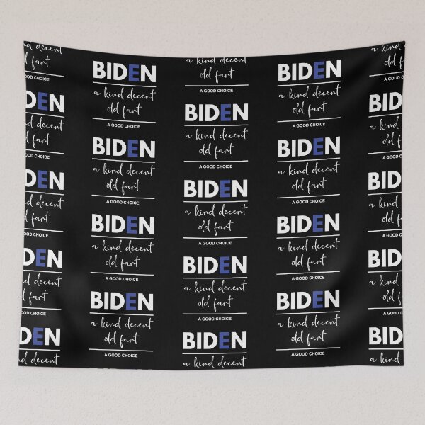 Item preview, Biden, a kind decent old fart in white designed and sold by Politics-Corner.