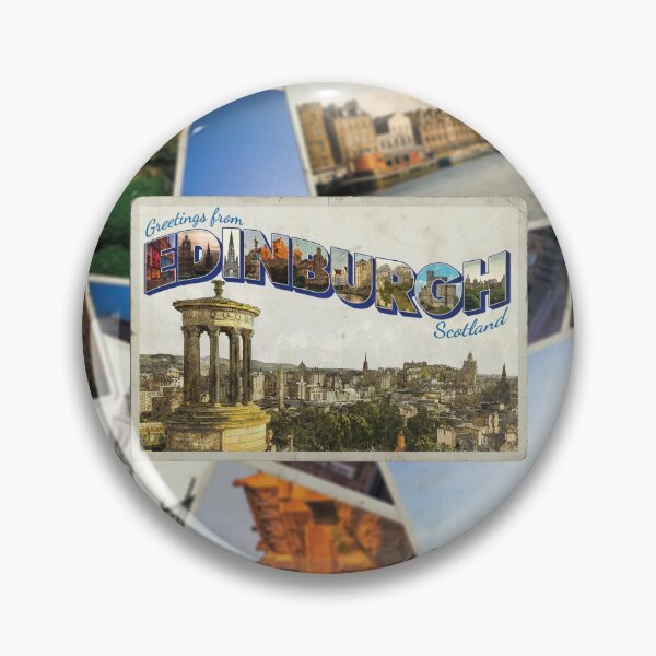 Item preview, Saludos desde Edimburgo en Escocia recuerdo retro de estilo vintage designed and sold by DeveloperProp0.