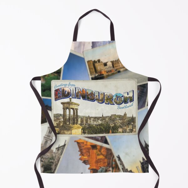 Item preview, Greetings from Edinburgh in Scotland vintage style retro souvenir designed and sold by DeveloperProp0.