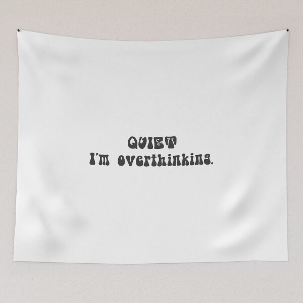 Item preview, Overthinking designed and sold by CliTypo.