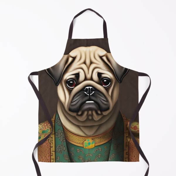 Item preview, Chinese Emperor Pug Portrait designed and sold by Ameiva-Apparel.