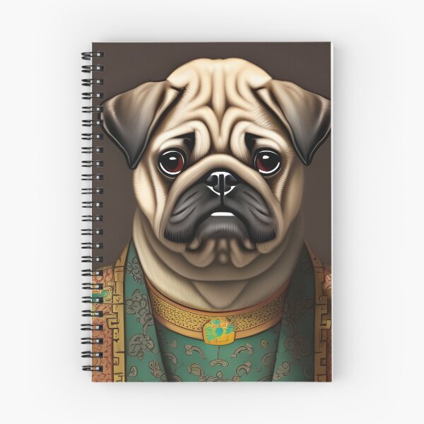 Item preview, Chinese Emperor Pug Portrait designed and sold by Ameiva-Apparel.