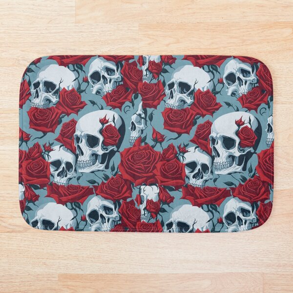 Item preview, Skulls and Roses designed and sold by fontnerd.