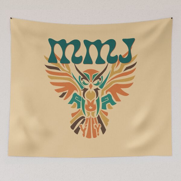 Item preview, MMJ Owl stencil design  designed and sold by Trigger413.