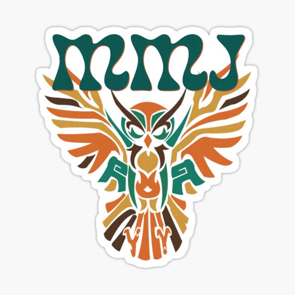 Item preview, MMJ Owl stencil design  designed and sold by Trigger413.