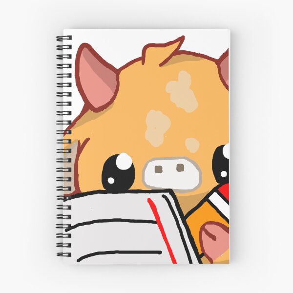 Item preview, Note Taking Cow designed and sold by Pandaarts12.