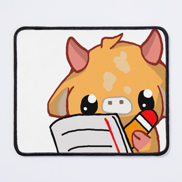 Item preview, Note Taking Cow designed and sold by Pandaarts12.