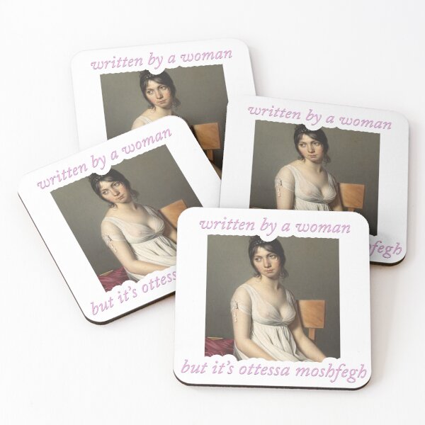 Item preview, written by a woman but it's ottessa moshfegh designed and sold by kayacobain.