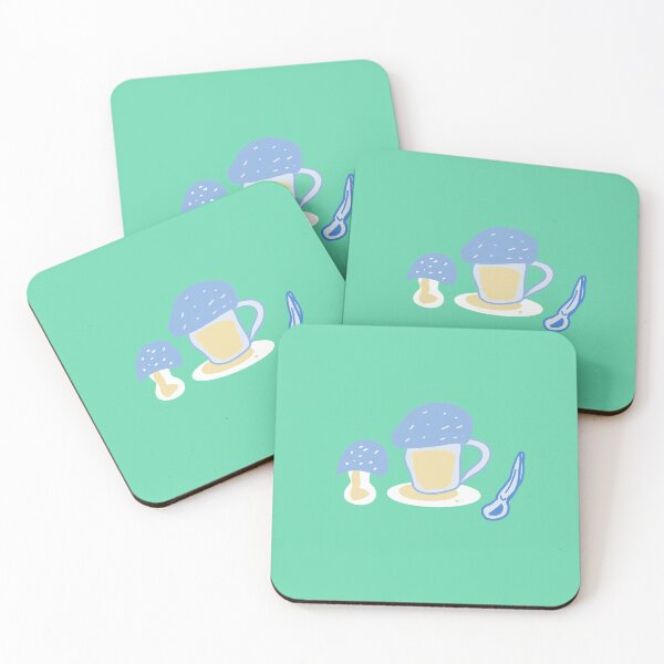 Item preview, Kawaii Mushroom Tea Set designed and sold by Matcha Moo Merch.