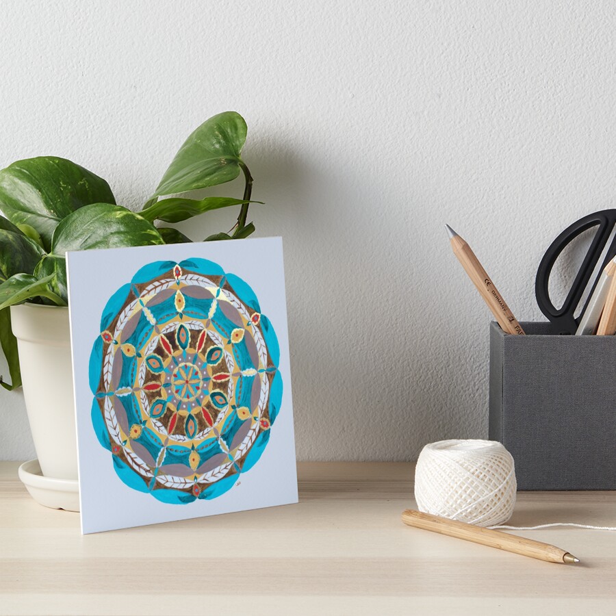 Item preview, Art Board Print designed and sold by opalartist.