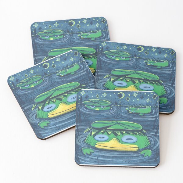Item preview, A Sea of Kappas designed and sold by Beebrown80's Illustration.