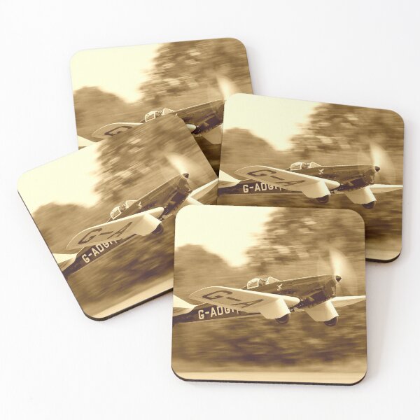 Item preview, Miles Hawk Speed Six G-AGDP, sepia-toned version designed and sold by MartinPhotos.