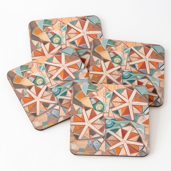 Item preview, Starfish and Shells Mosaic  designed and sold by Dana Roper.
