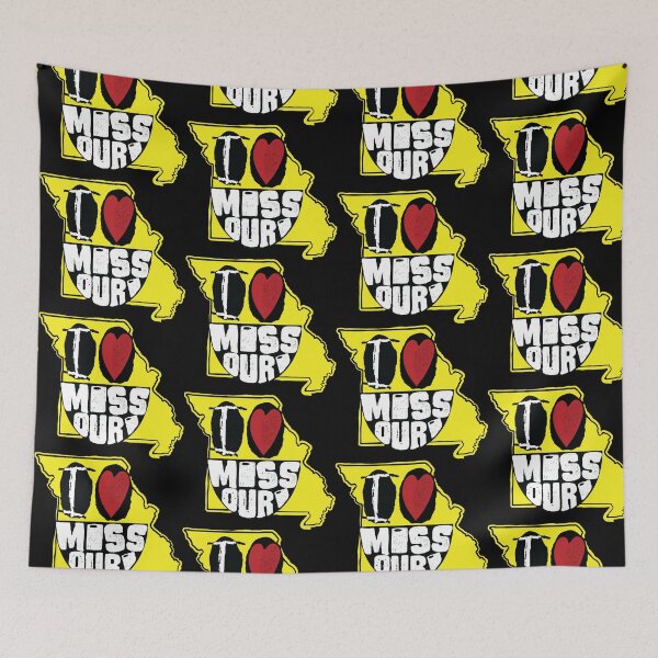 Item preview, I Love Missouri Smiling Happy Face designed and sold by pelagio.