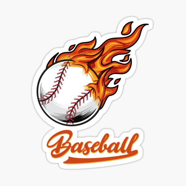 Baseball Sticker, Baseball t shirt, Sport Sticker Sticker