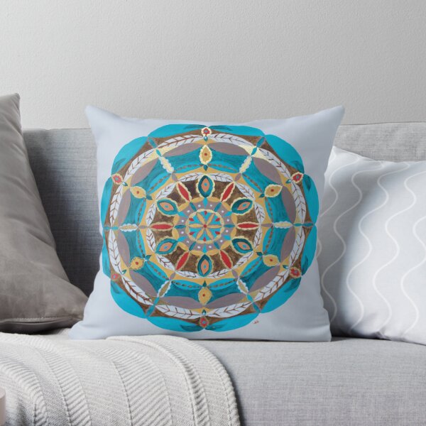 Riverbed Throw Pillow