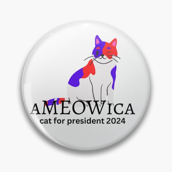 Item preview, Cat For President designed and sold by Shelter-Friends.