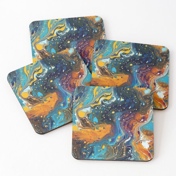Item preview, Orange Swirlicious Mock Pour designed and sold by dabblerscorner.