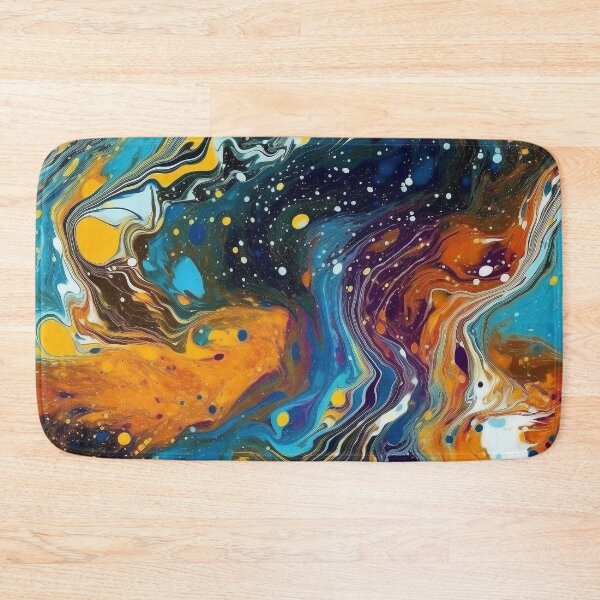 Item preview, Orange Swirlicious Mock Pour designed and sold by dabblerscorner.