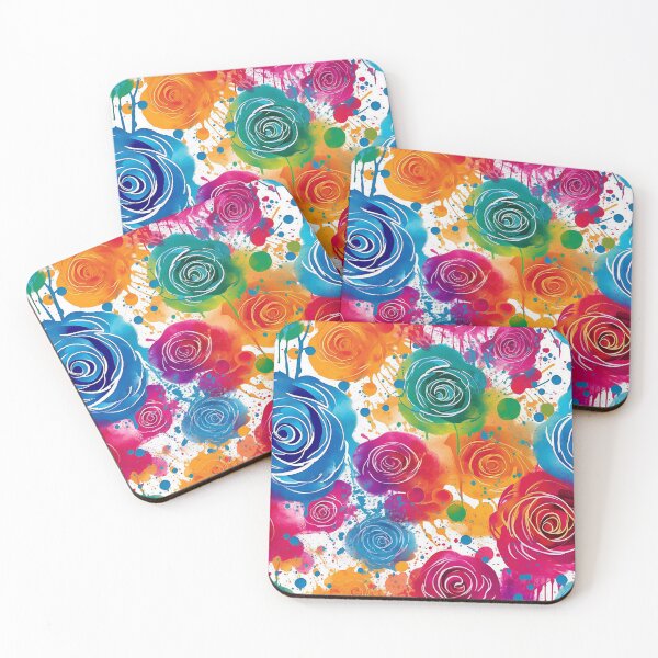 Item preview, Rainbow flowers designed and sold by BloodRubyz.