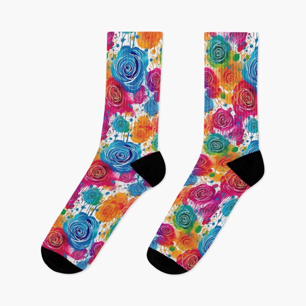 Item preview, Rainbow flowers designed and sold by BloodRubyz.