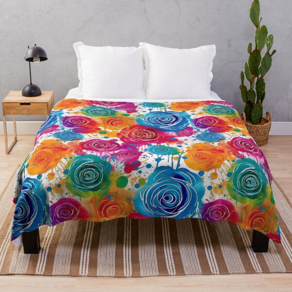 Item preview, Rainbow flowers designed and sold by BloodRubyz.