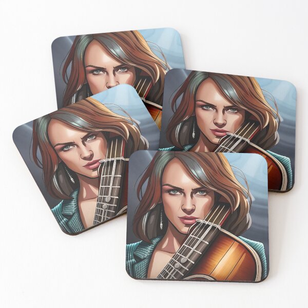 Item preview, Feminine beauty to the touch of a guitar designed and sold by VisionaryV2.