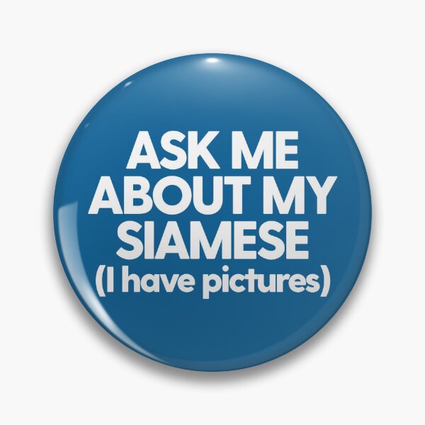 Item preview, Siamese Cat Mom Funny Ask Me About My Siamese designed and sold by itsagift.
