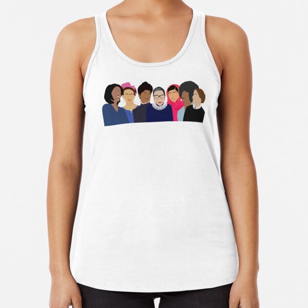 Feminist Girl Gang- Squad Goals Racerback Tank Top