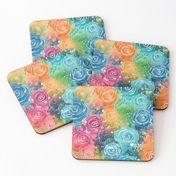Item preview, Rainbow flowers designed and sold by BloodRubyz.